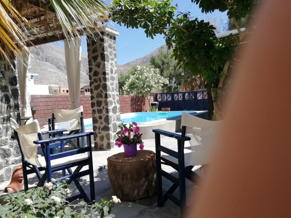 5Bedroom Villa In Perissa Beach Екстер'єр фото